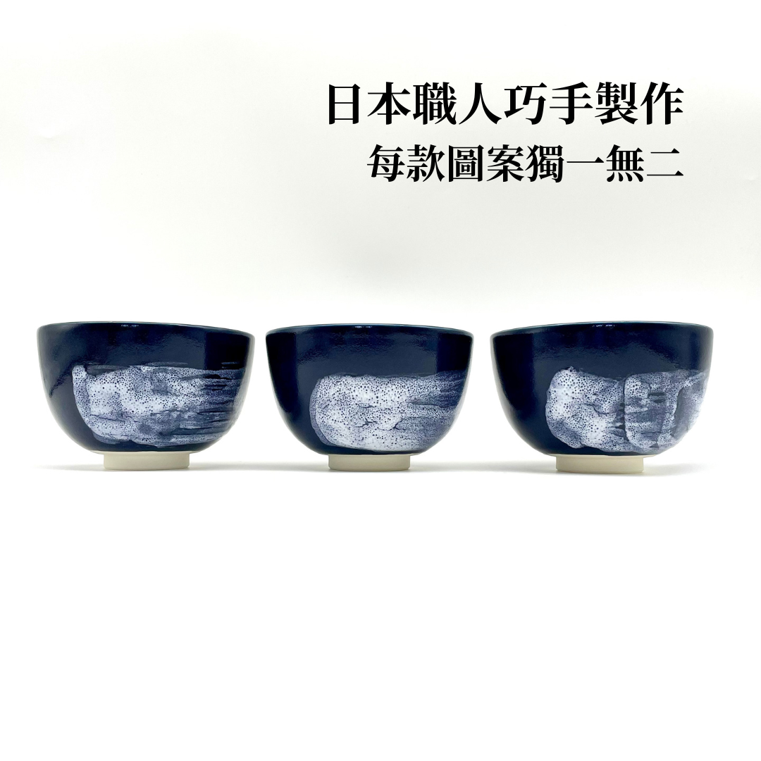 Kyoto-style tea bowl - Yunmo