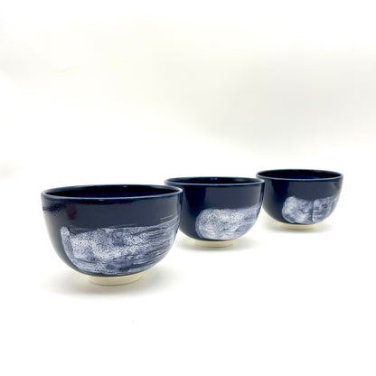 Kyoto-style tea bowl - Yunmo