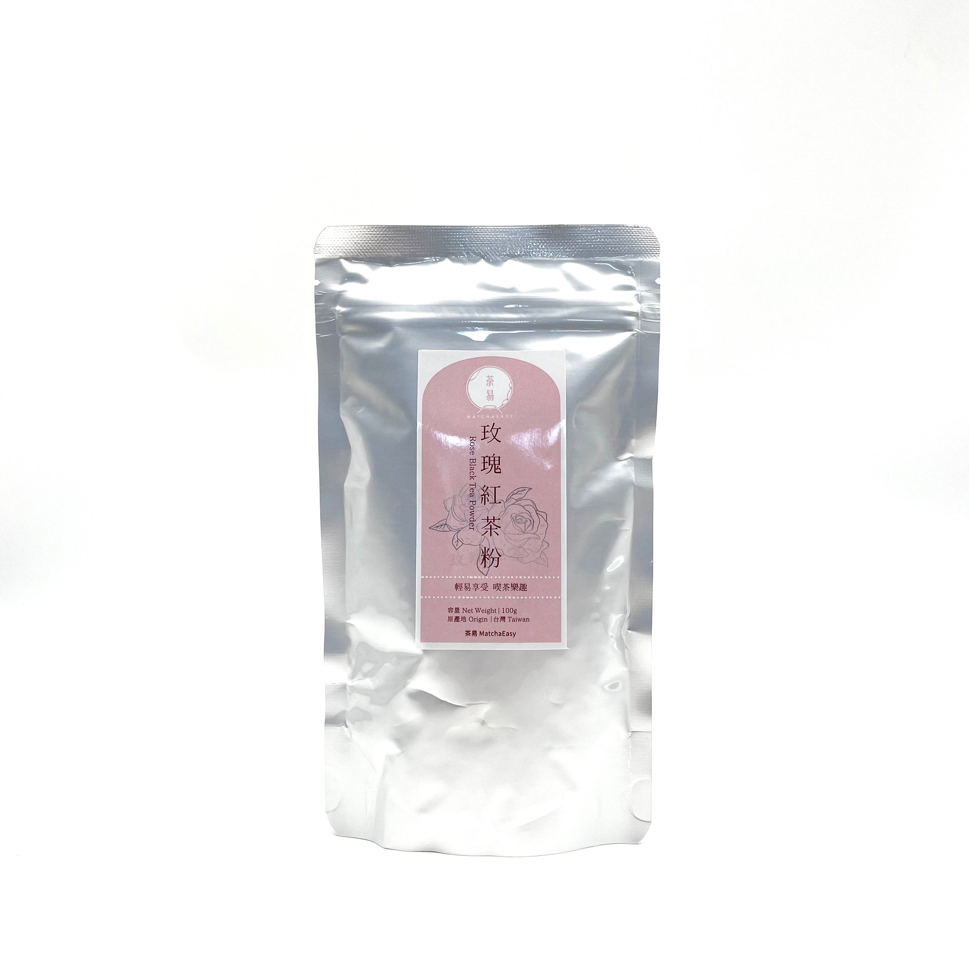 玫瑰紅茶粉 包裝 | Rose Black Tea Powder Packaging