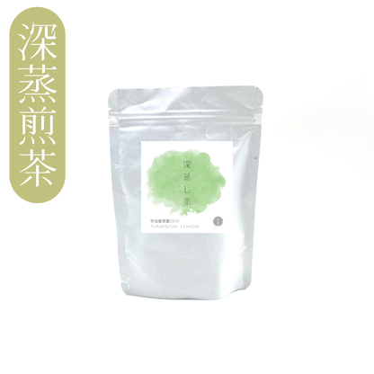 包裝：茶易深蒸煎茶50克袋裝｜宇治茶園直送