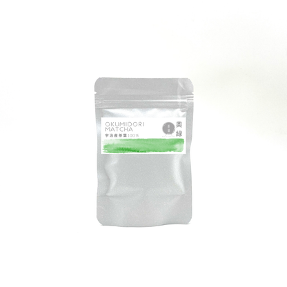 Cha Easy Uji Okumidori matcha 20g sealed bag