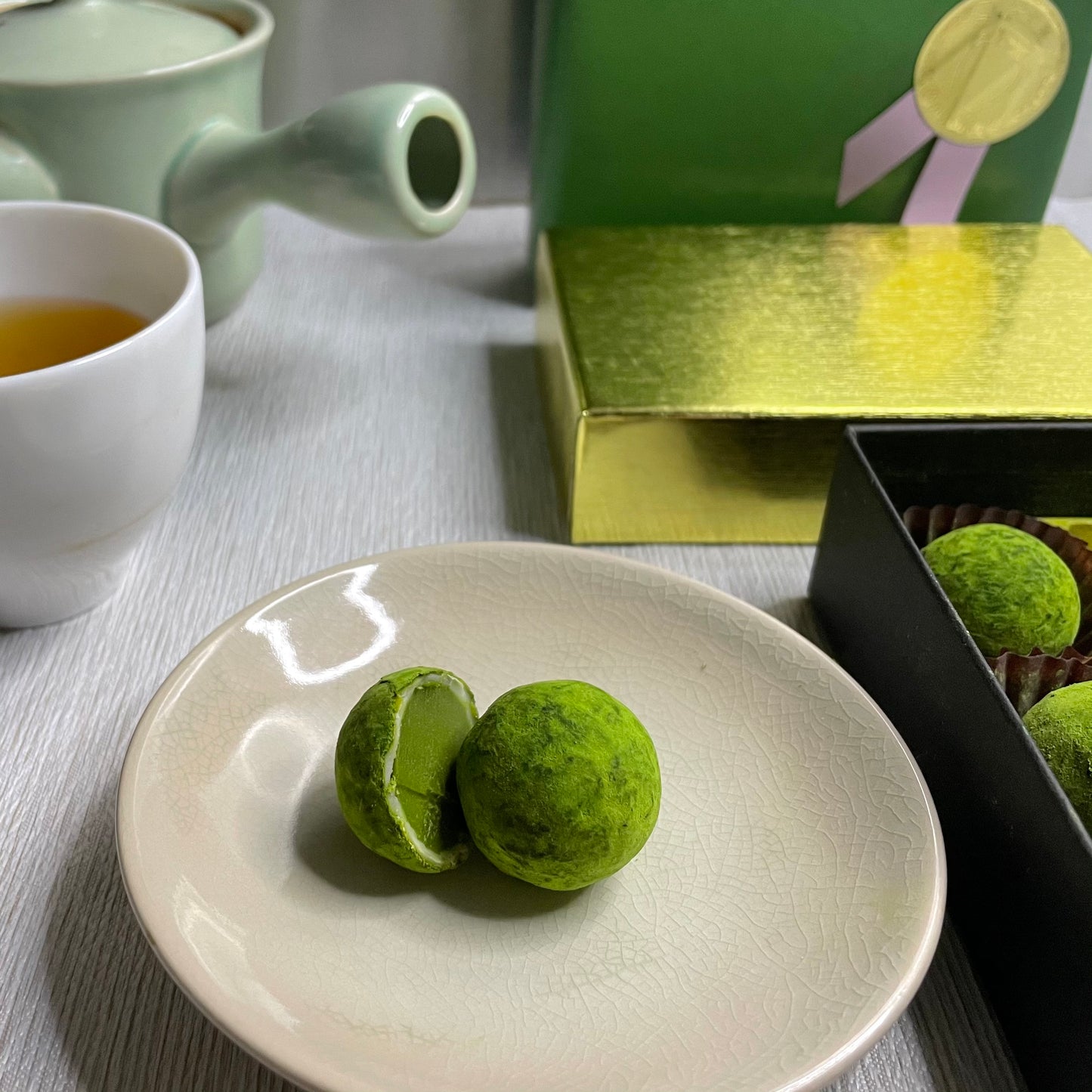 Matcha Truffle Chocolate by Marukyu Koyamaen - Pre-order